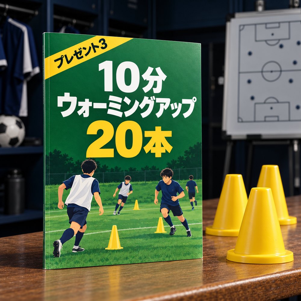 10分ウォーミングアップ 20本
