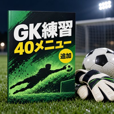 GK練習 40メニュー